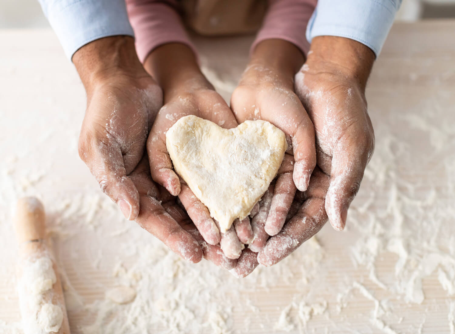 Family baking – it’s good for the soul…
