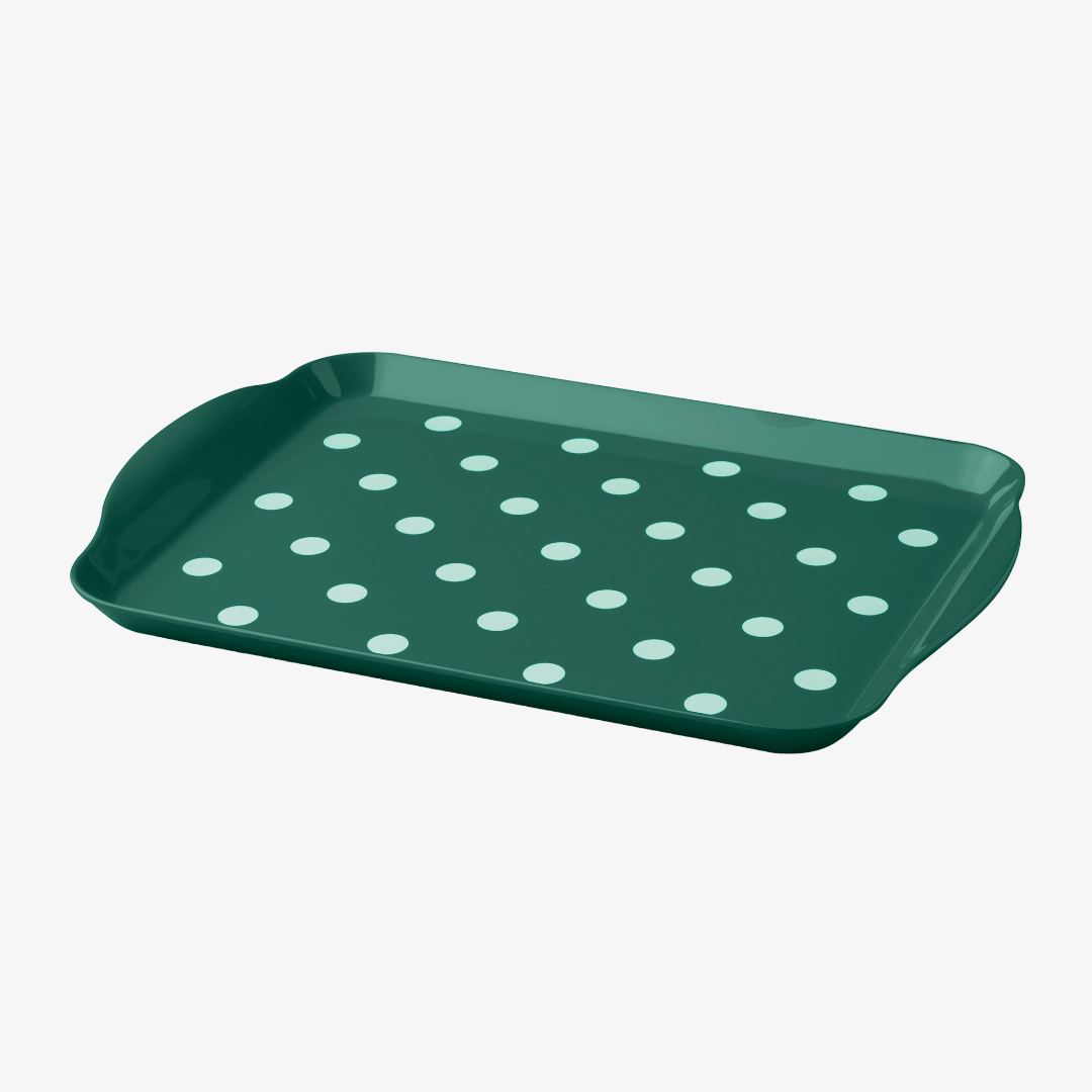 Melamine Dotty Tray, Small