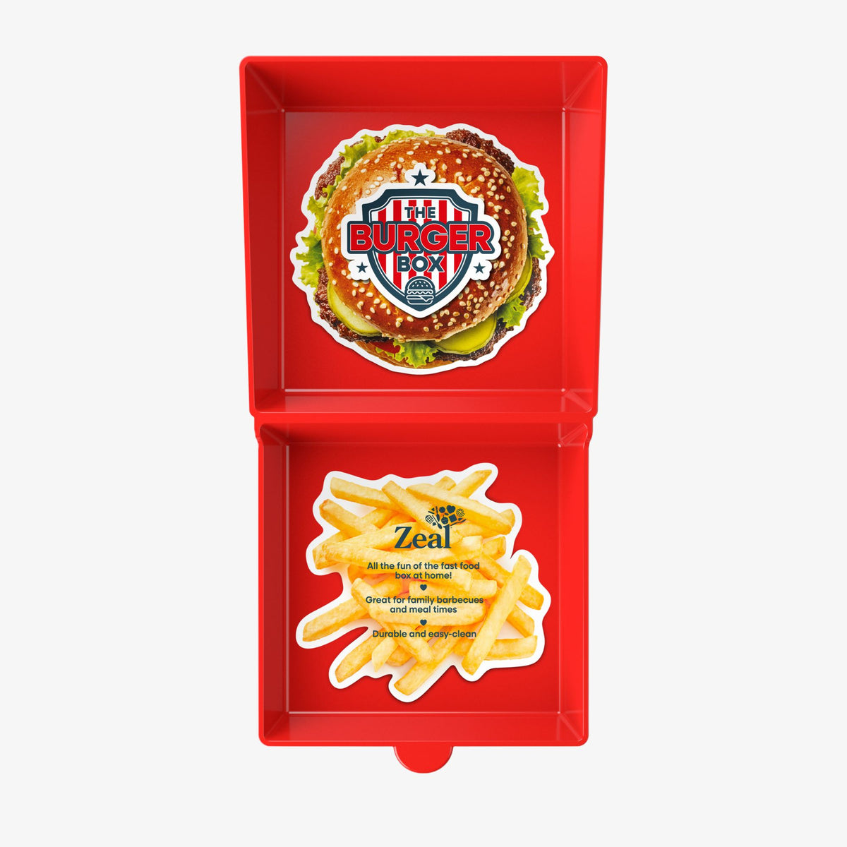 Melamine Burger / Fakeaway Serving Box