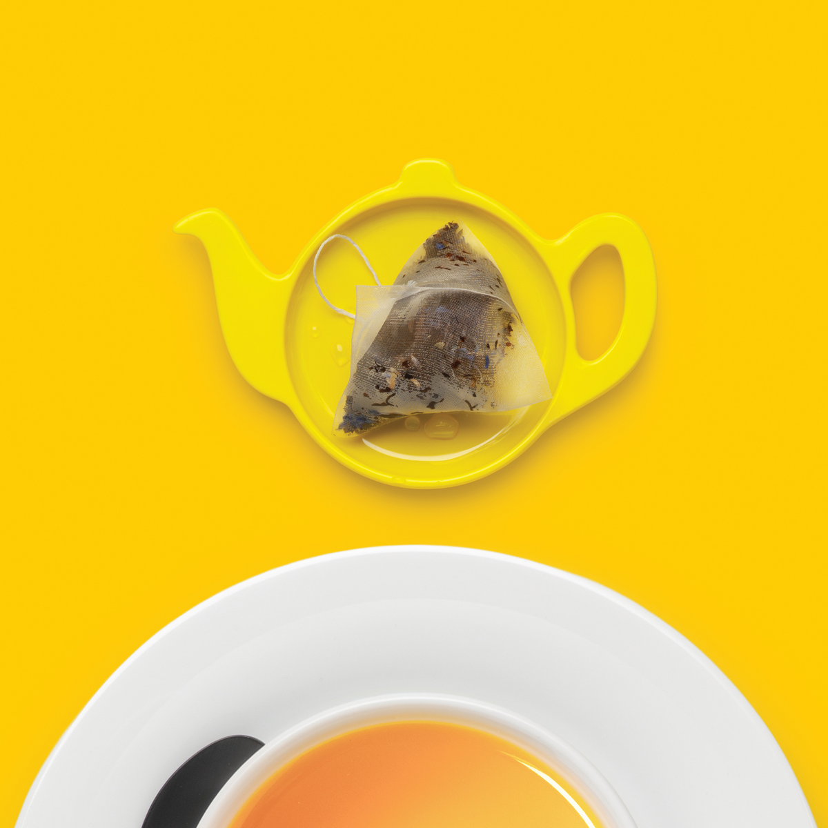 Melamine Teapot Shape Tea Bag Tidy