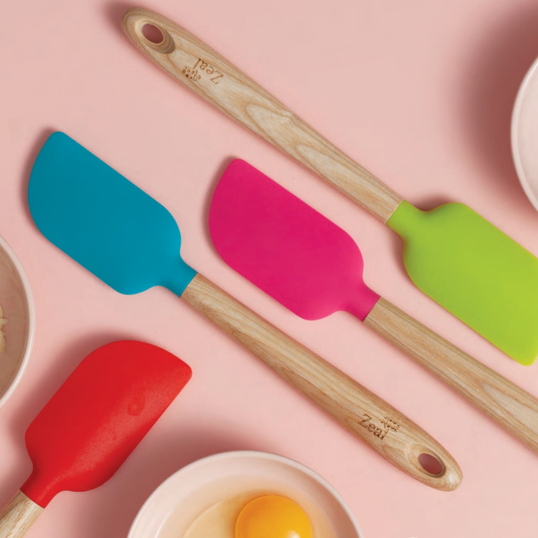 Ash Wood Handled Mini Spatula, 20cm