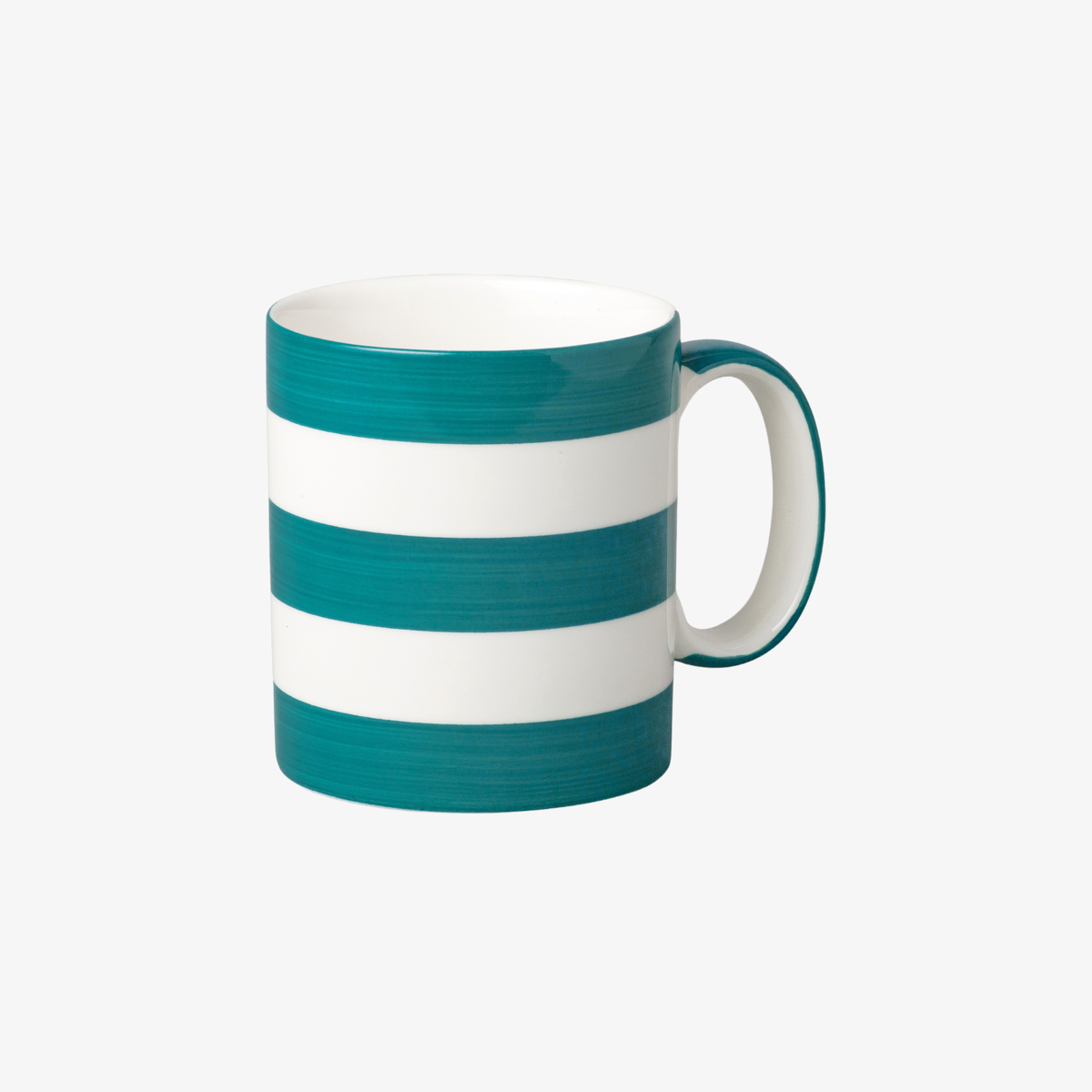 Hand Decorated, Large 1 Pint Mug, Stripe