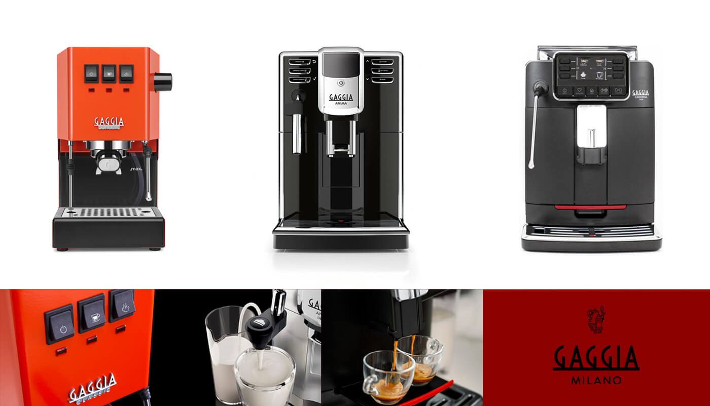 Selection of Gaggia Coffee Machines