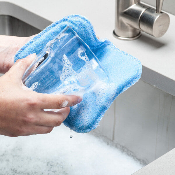 Zeal Scrubby in use at a sink