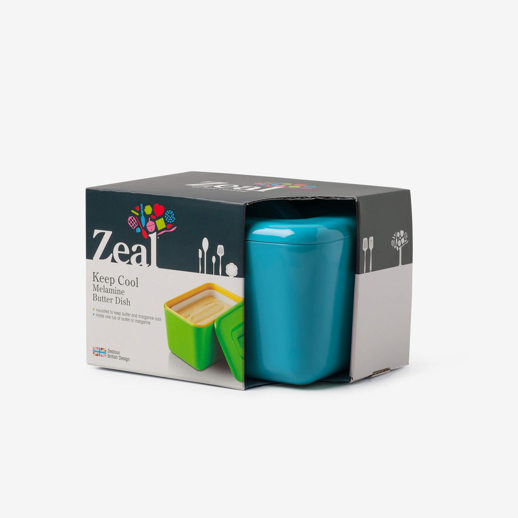 Melamine Insulated Butter Dish