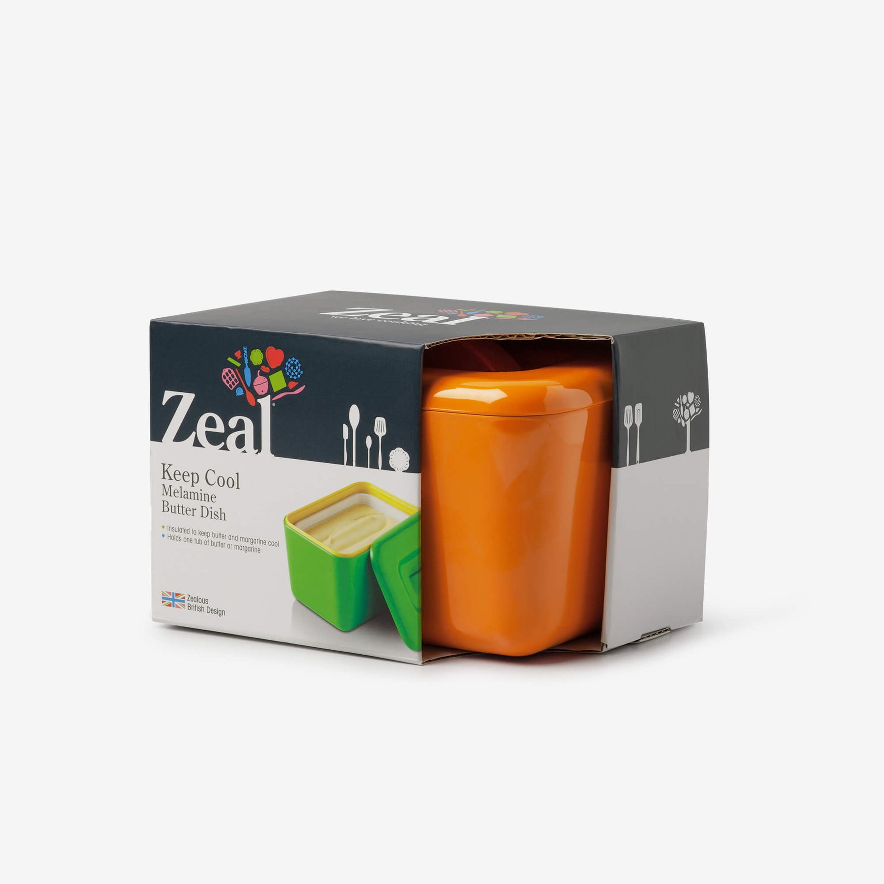 Melamine Insulated Butter Dish