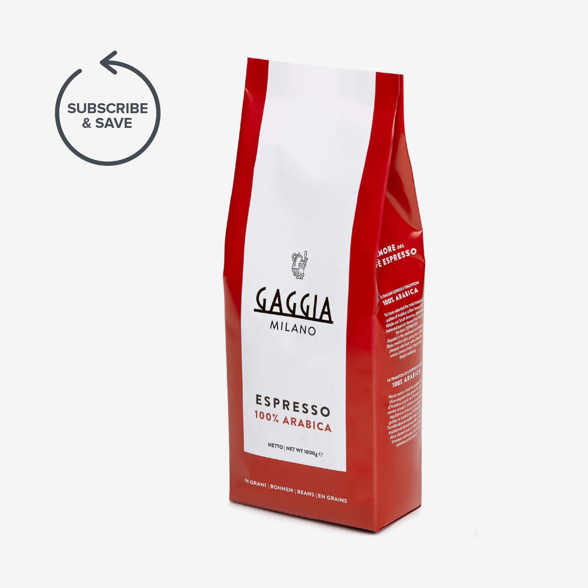 Gaggia Espresso 100 Arabica Coffee Beans