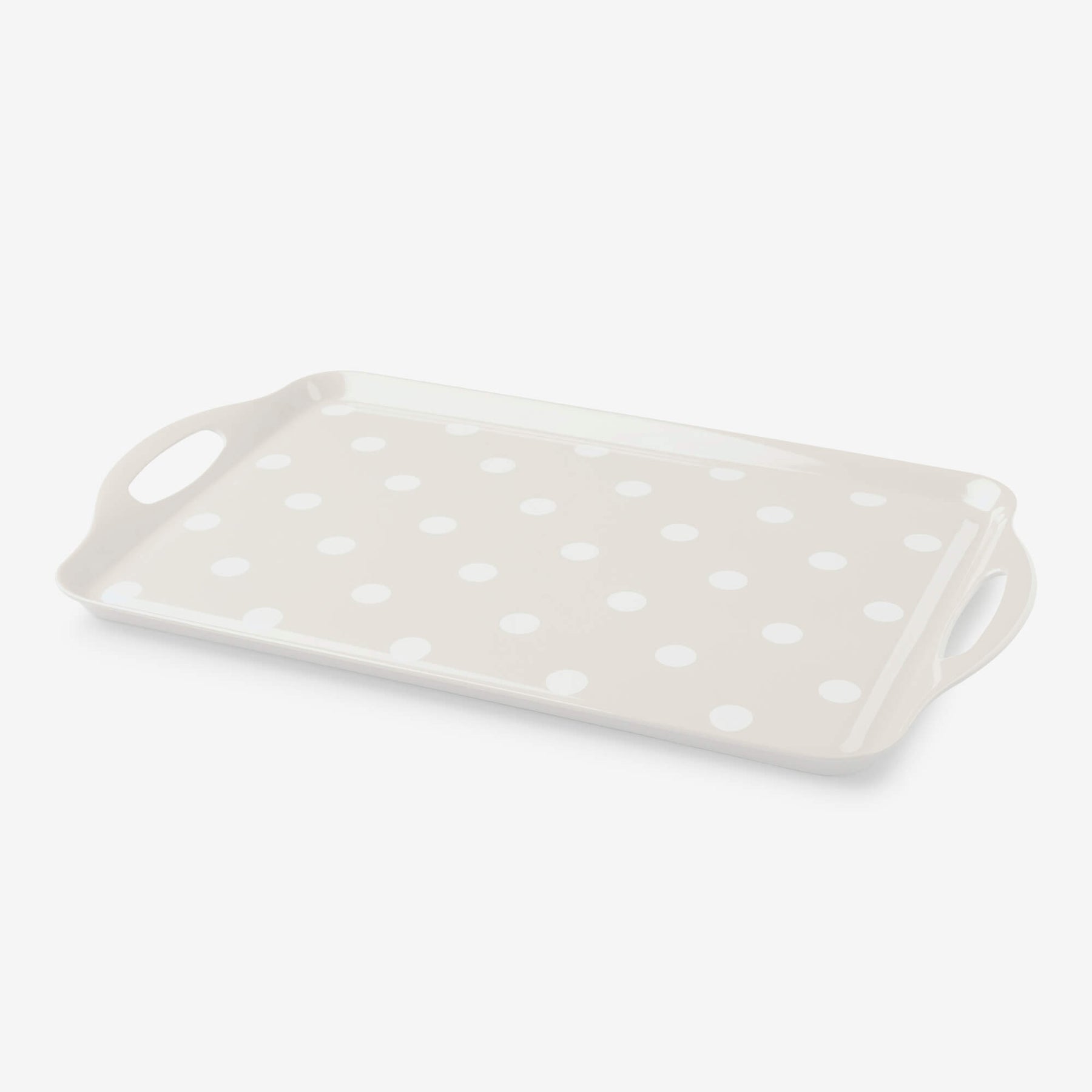 Melamine Dotty Tray, Large