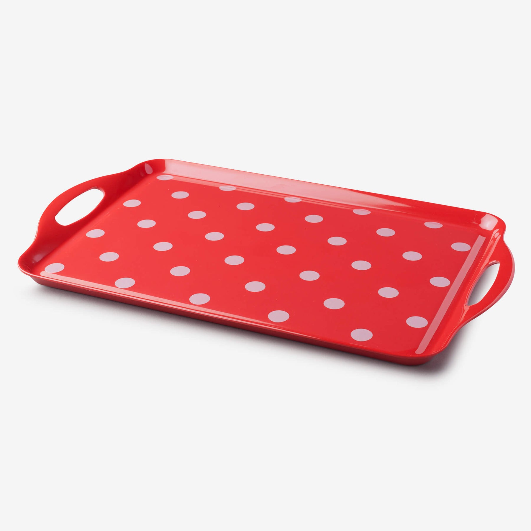 Melamine Dotty Tray, Large