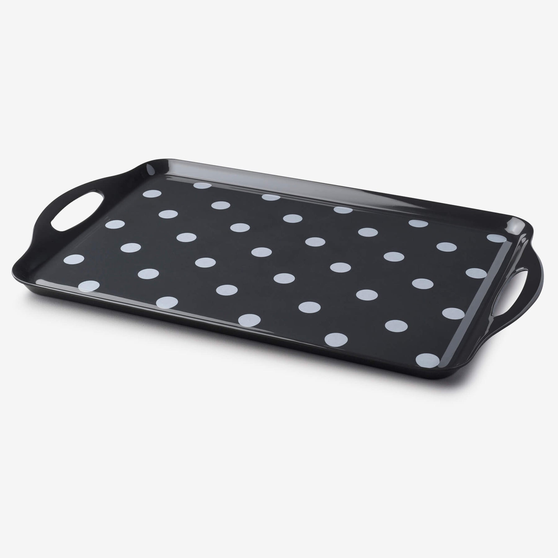 Melamine Dotty Tray, Large