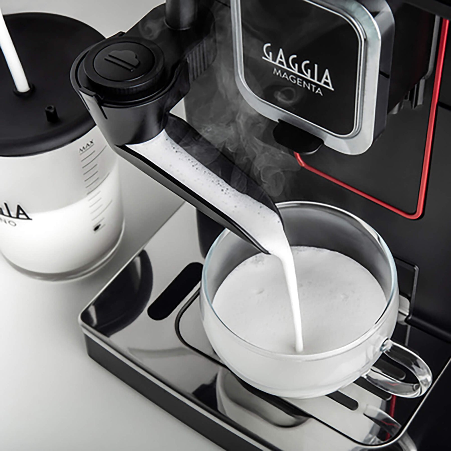 Magenta Milk Bean to Cup Coffee Machine