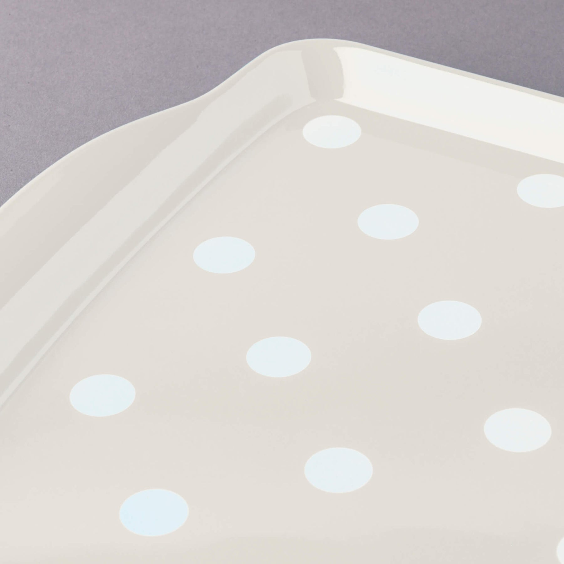 Melamine Dotty Tray, Large