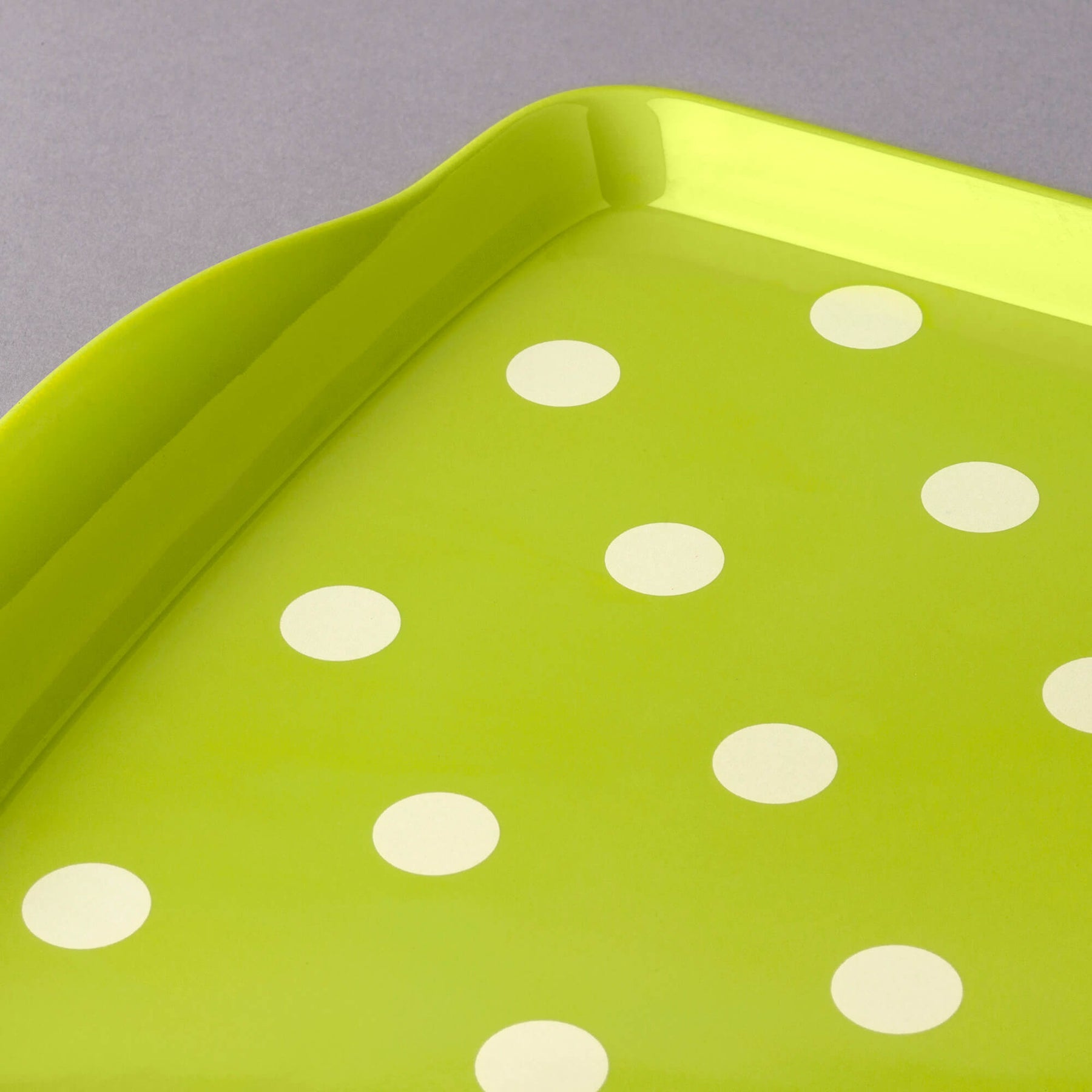Melamine Dotty Tray, Large