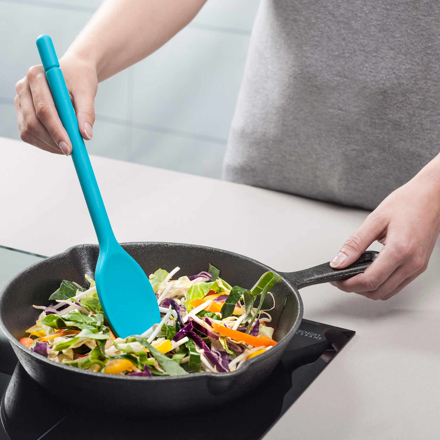 Traditional Silicone Cook’s Spoon, 30cm