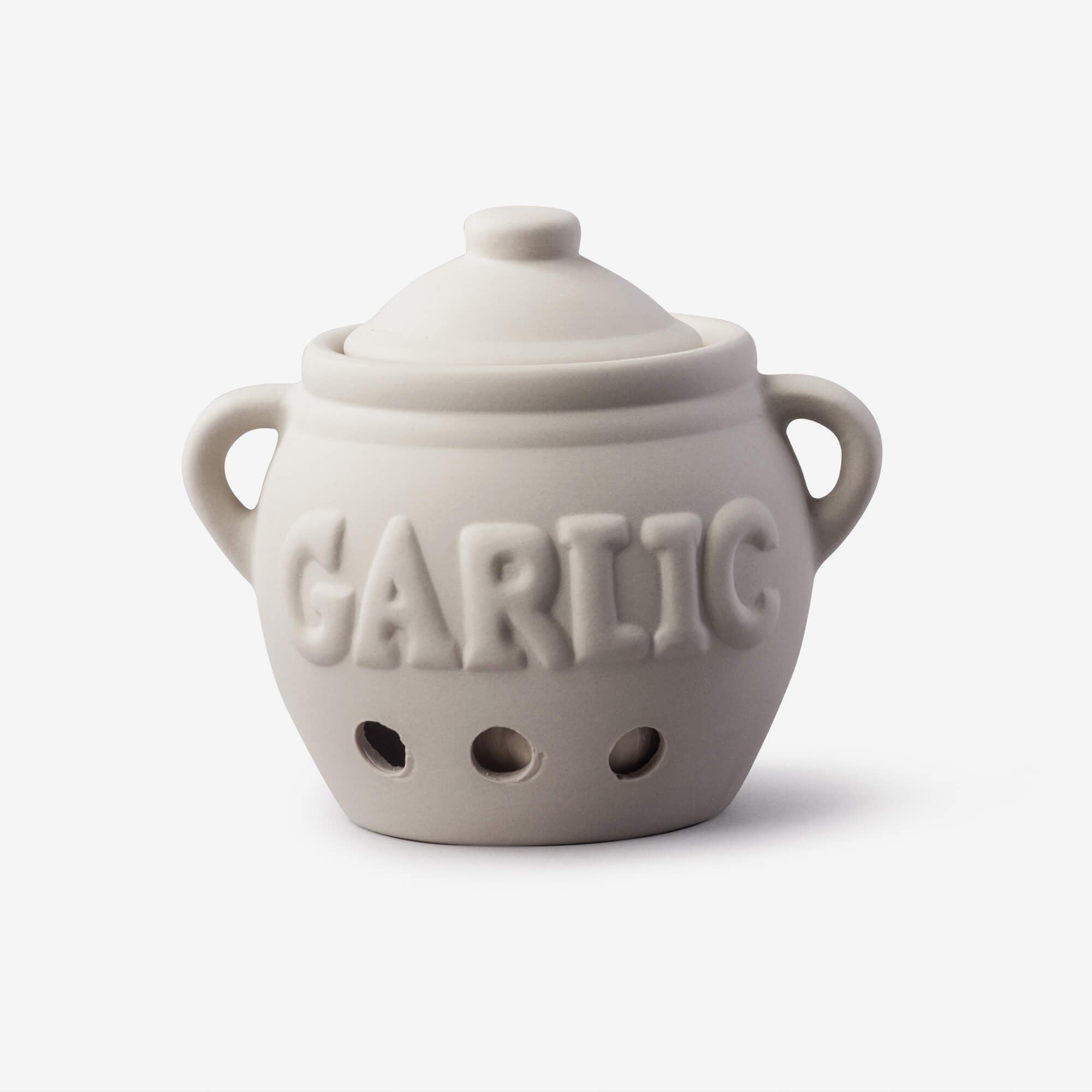 Ceramic Garlic Storage Pot