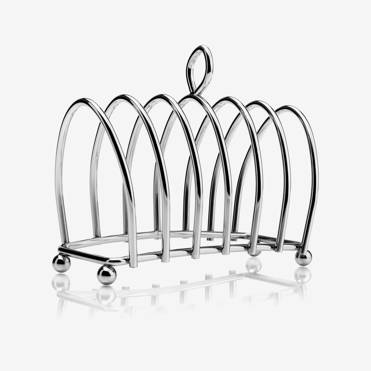 Victorian Style Toast Rack, Chrome