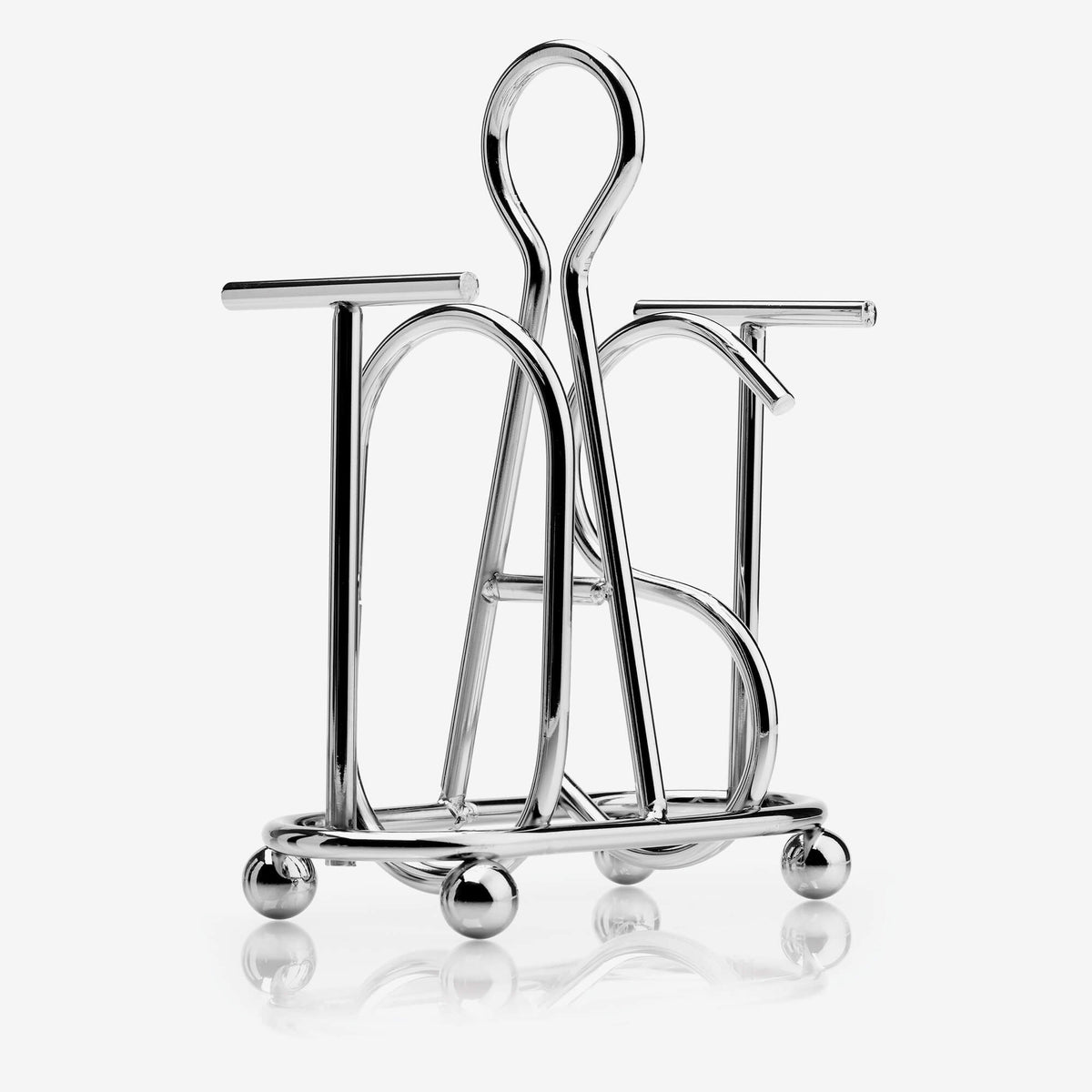 Toast Rack 'Toast' Design, Chrome
