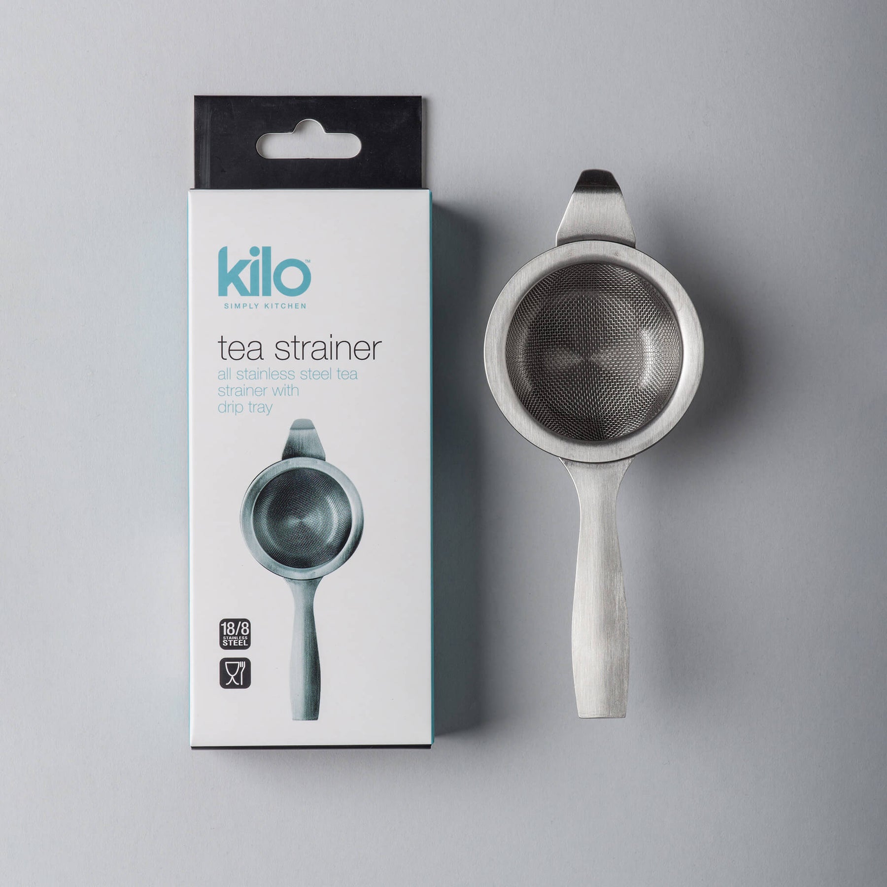 Tea Strainer Long Arm, Stainless Steel