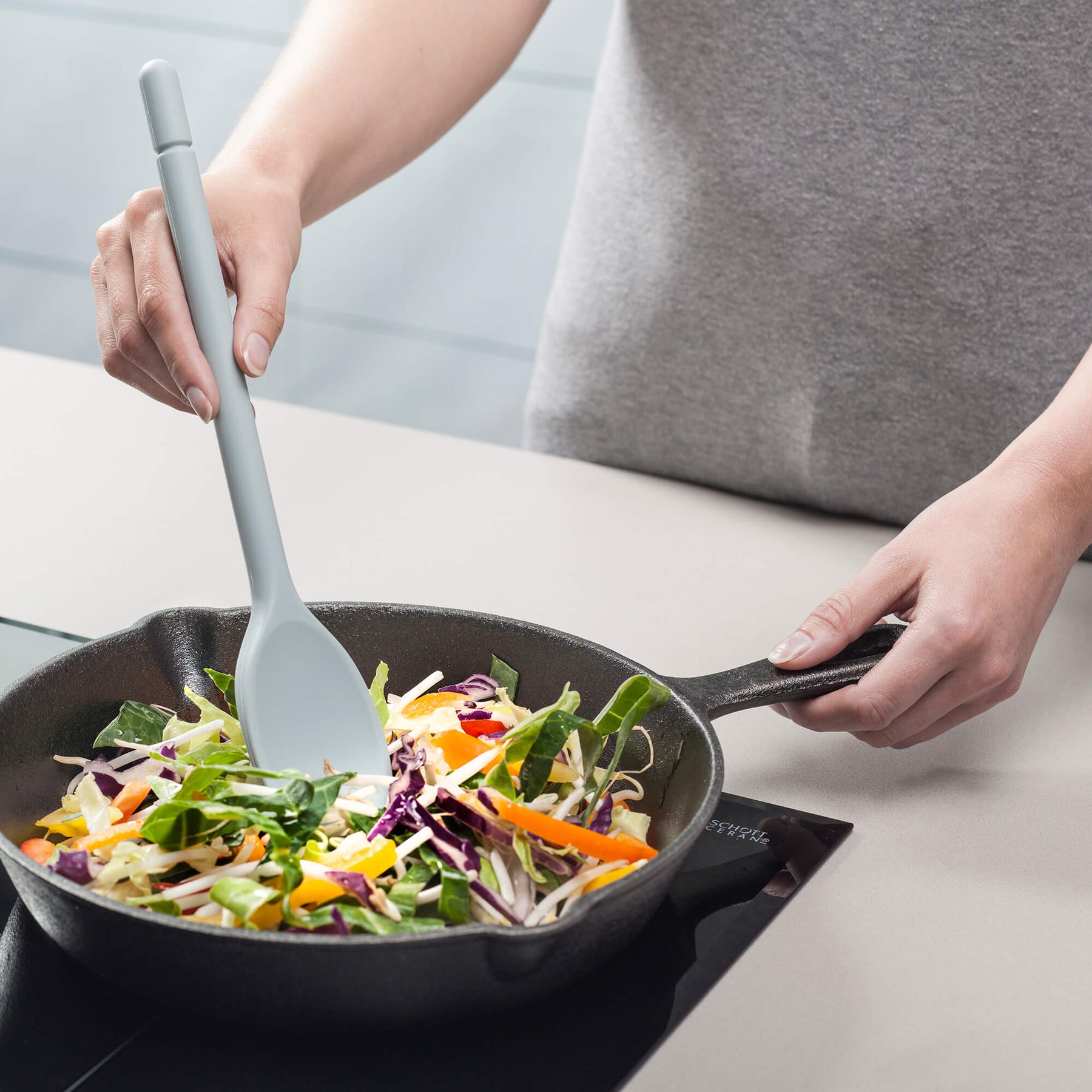 Traditional Silicone Cook’s Spoon, 30cm