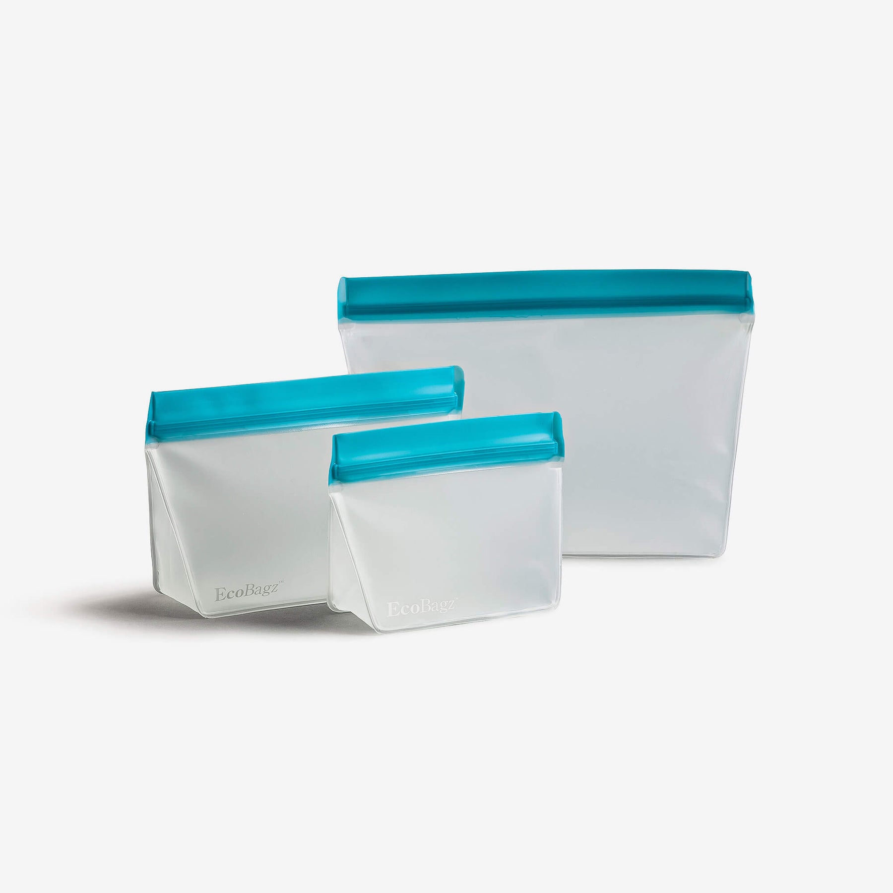 EcoBagz™ Reusable Food Storage Bags Starter Pack, Set of 3