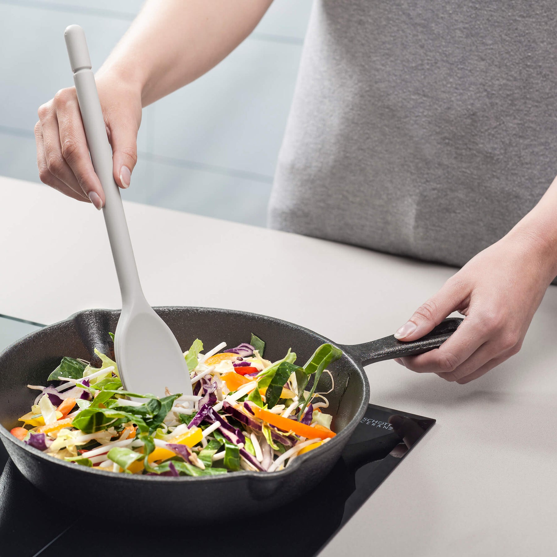 Traditional Silicone Cook’s Spoon, 30cm