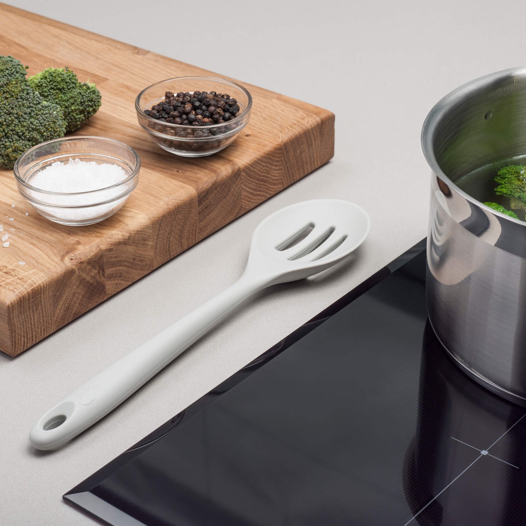 Silicone Slotted Spoon, 28cm