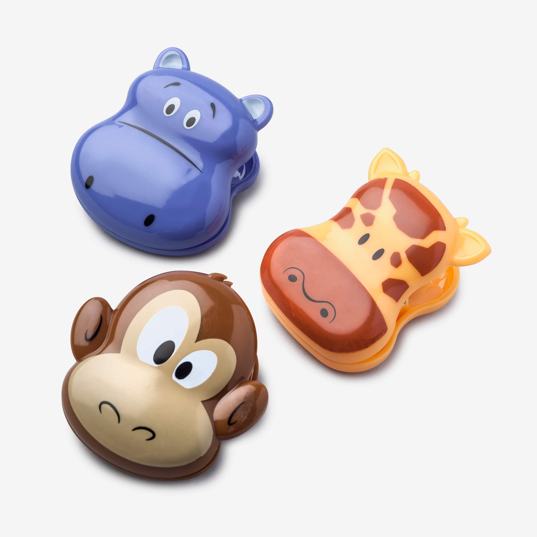 Jungle Bag Clips, Set of 3