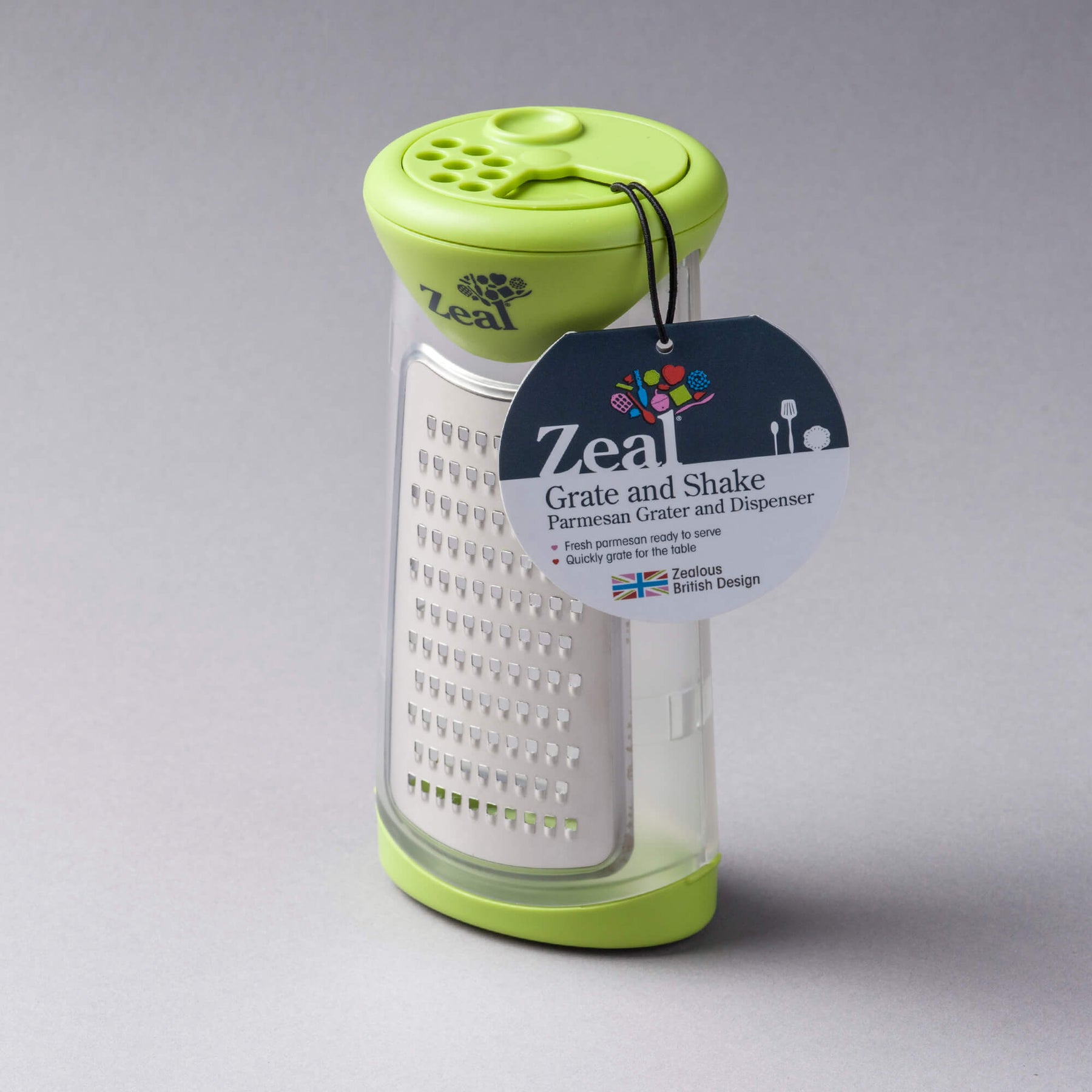 Grate and Shake Table Grater with Lid