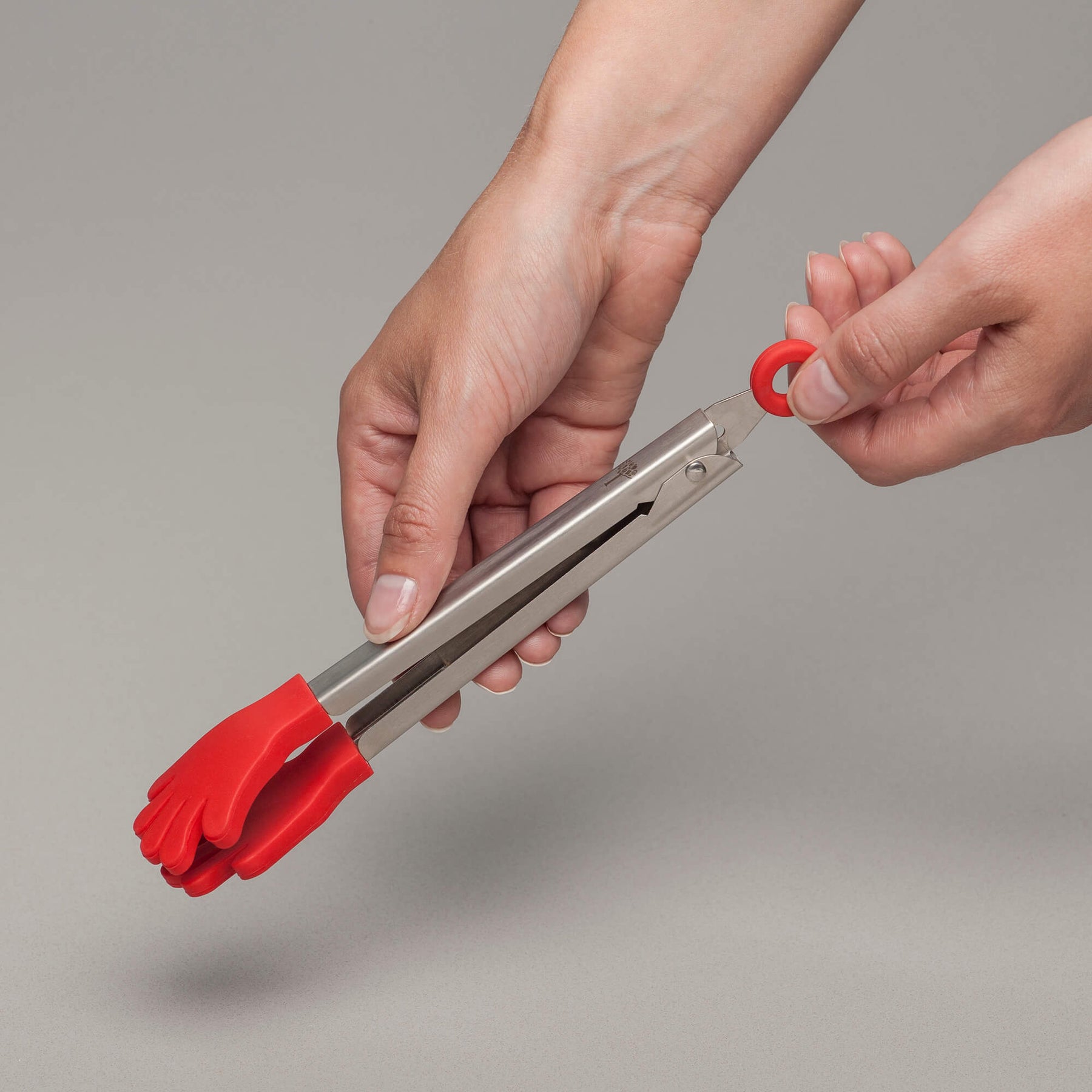 Silicone Handy Small Tongs, 21cm