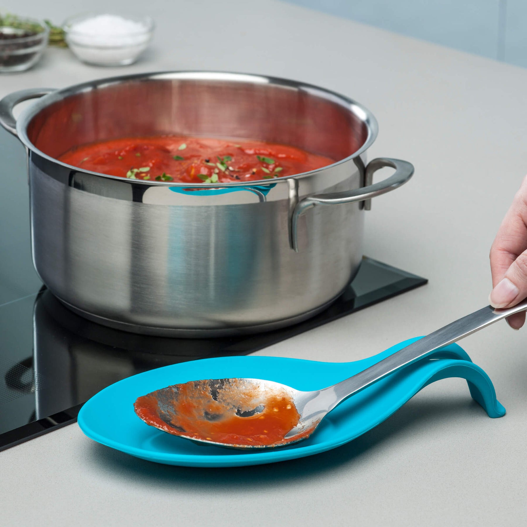 Silicone Flat Spoon Rest