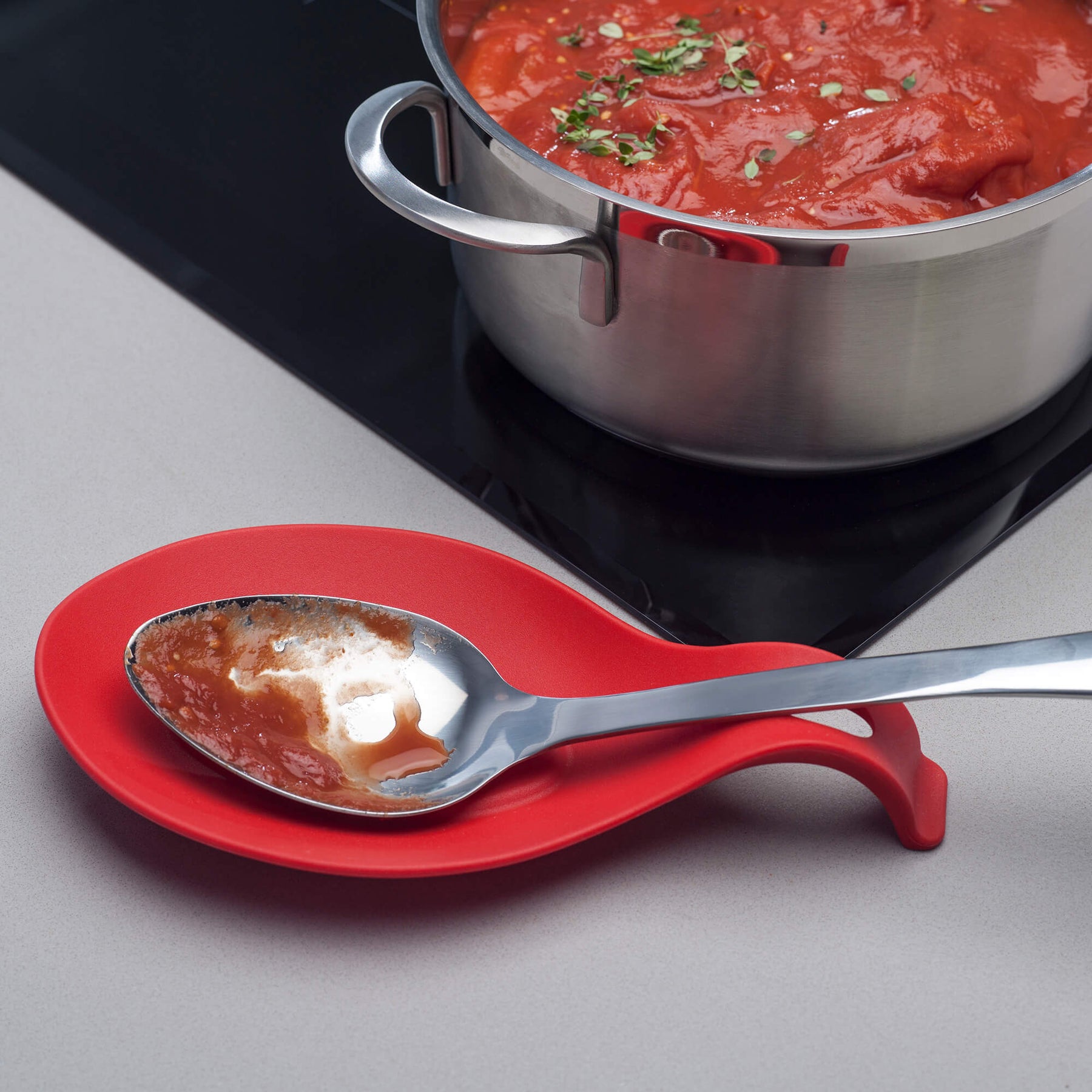 Silicone Flat Spoon Rest