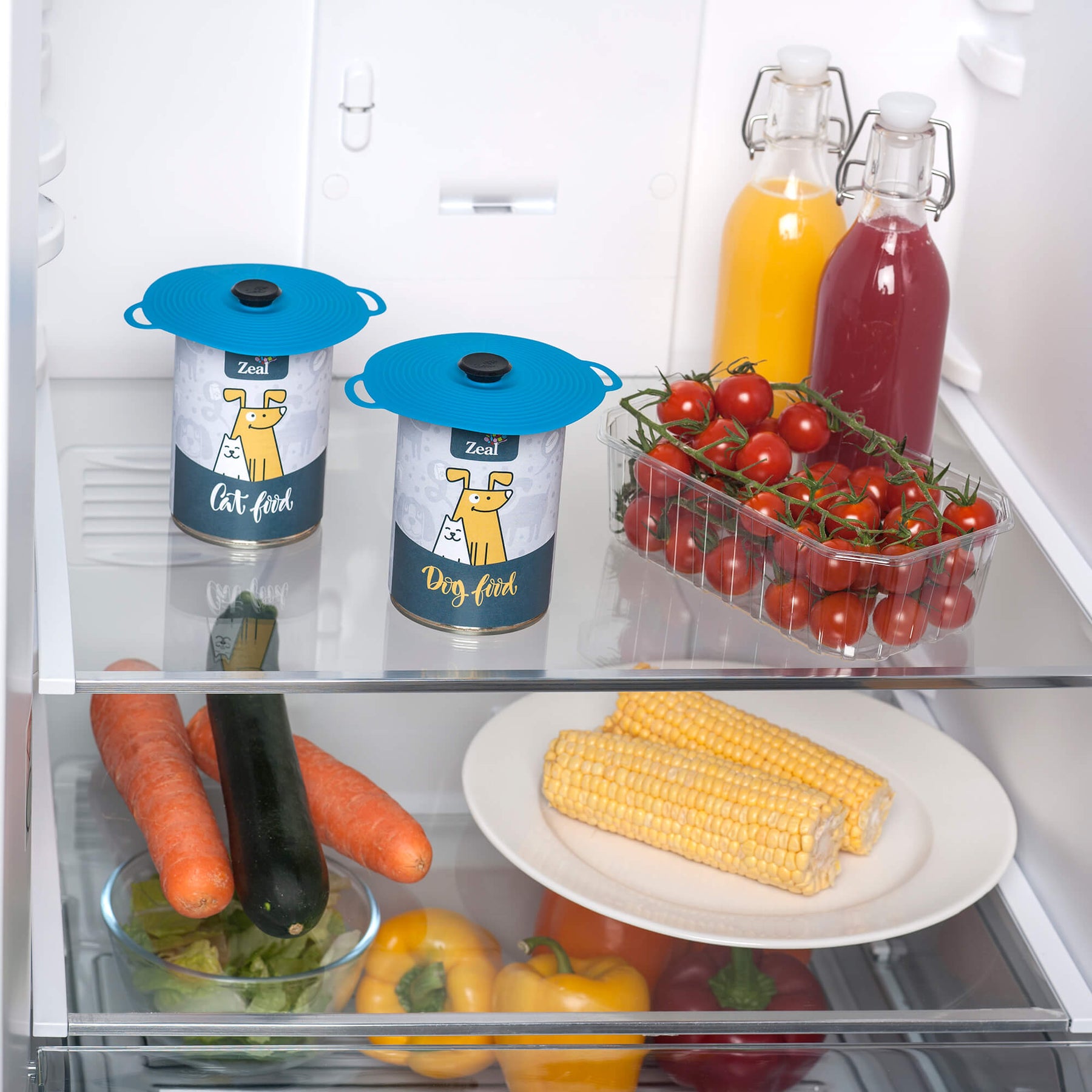 Classic Self Sealing Silicone Lid, Set of 2, 10cm