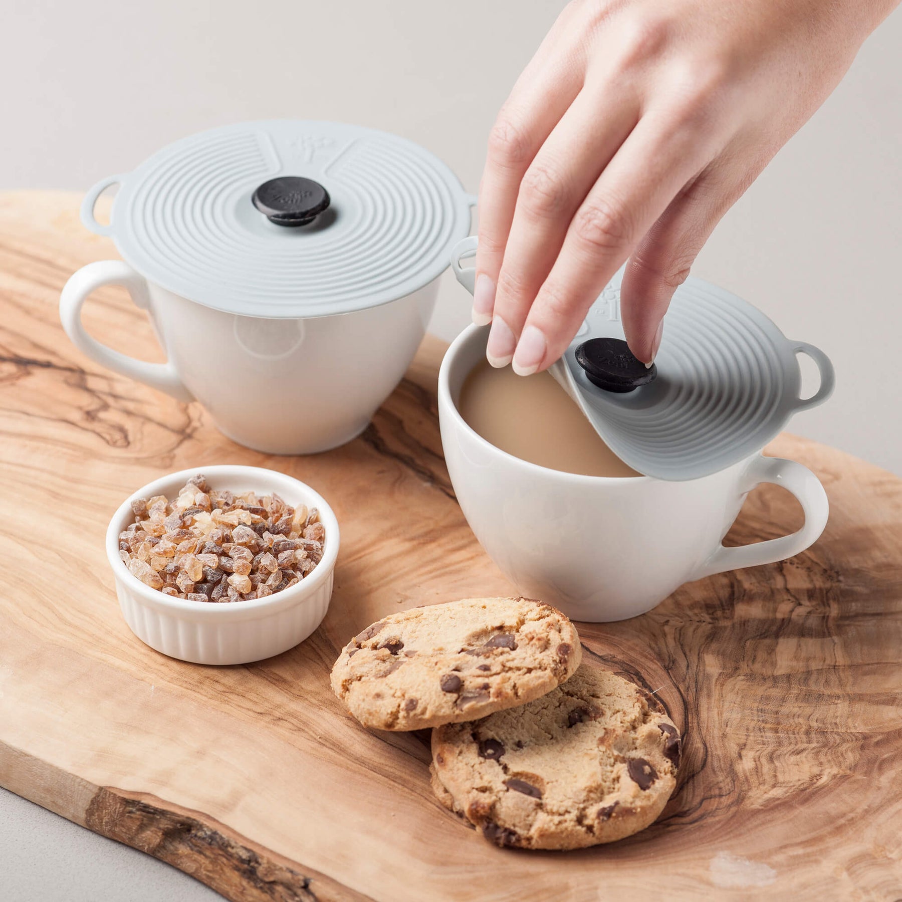 Classic Self Sealing Silicone Lid, Set of 2, 10cm