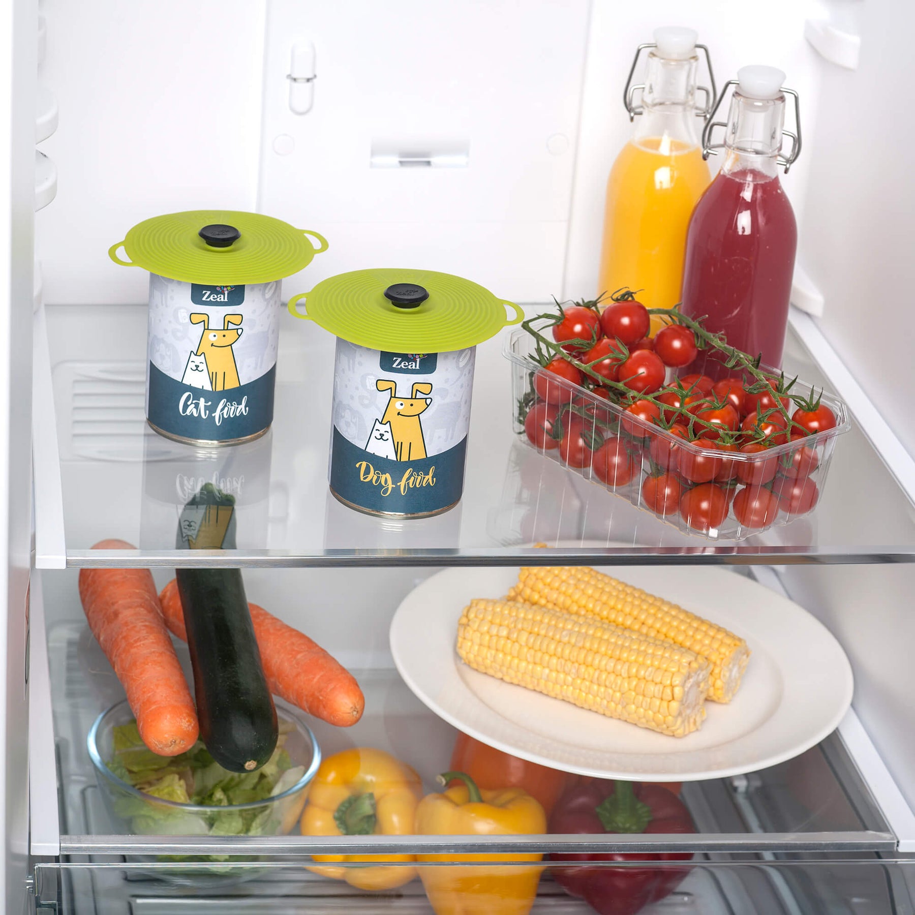 Classic Self Sealing Silicone Lid, Set of 2, 10cm