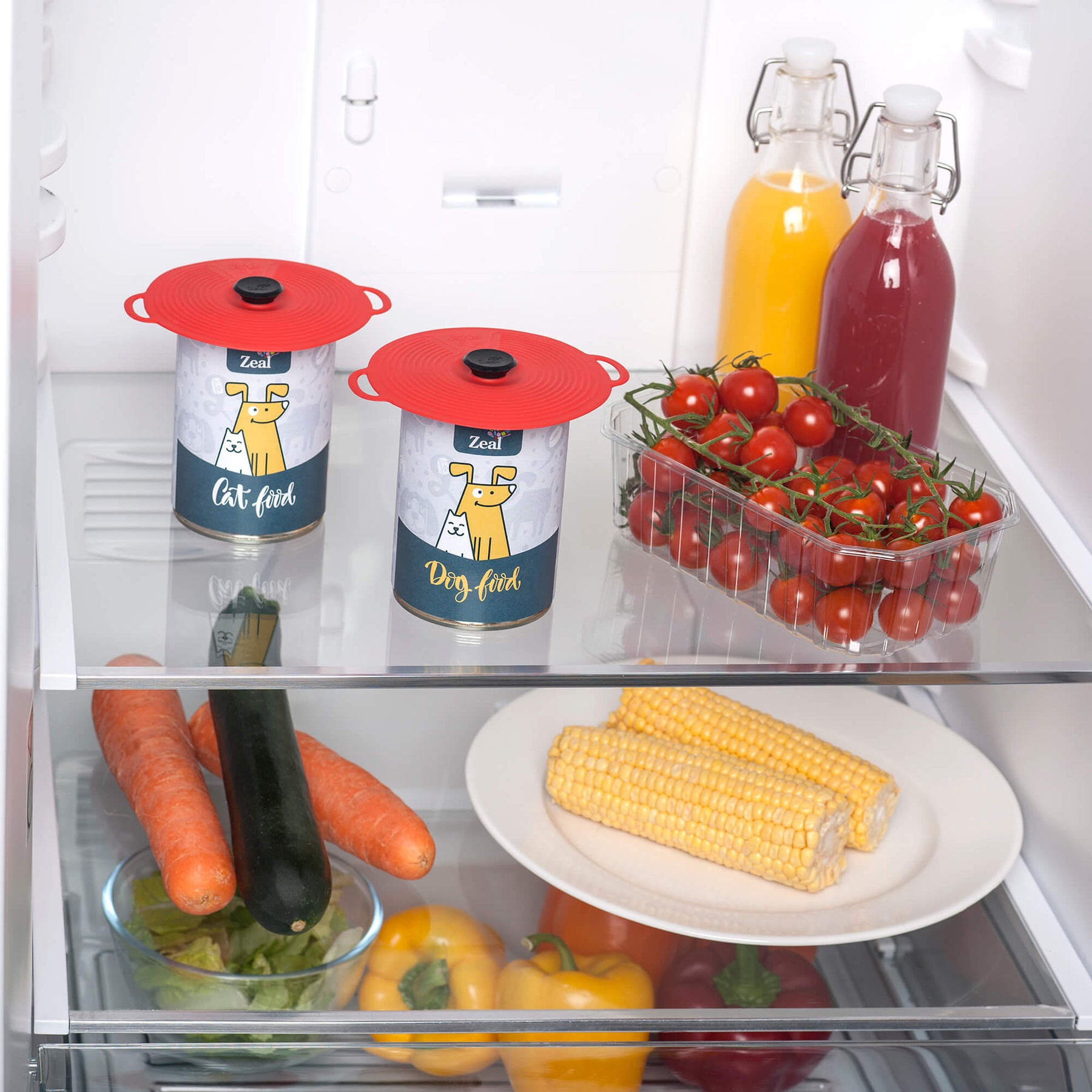Classic Self Sealing Silicone Lid, Set of 2, 10cm