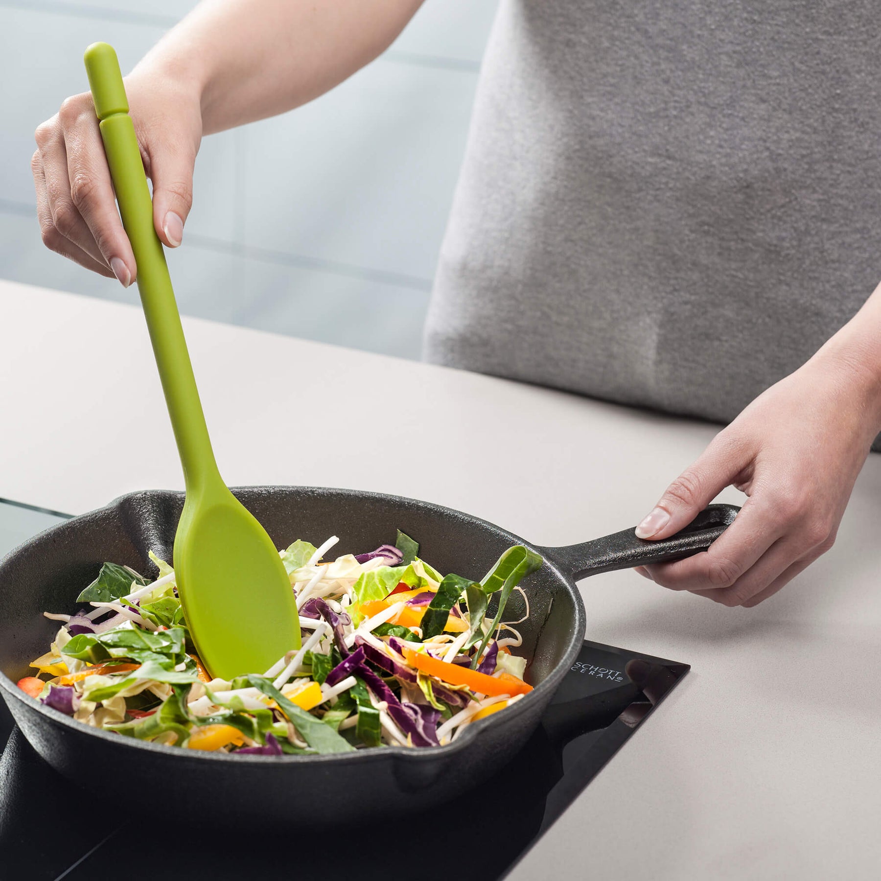 Traditional Silicone Cook’s Spoon, 30cm