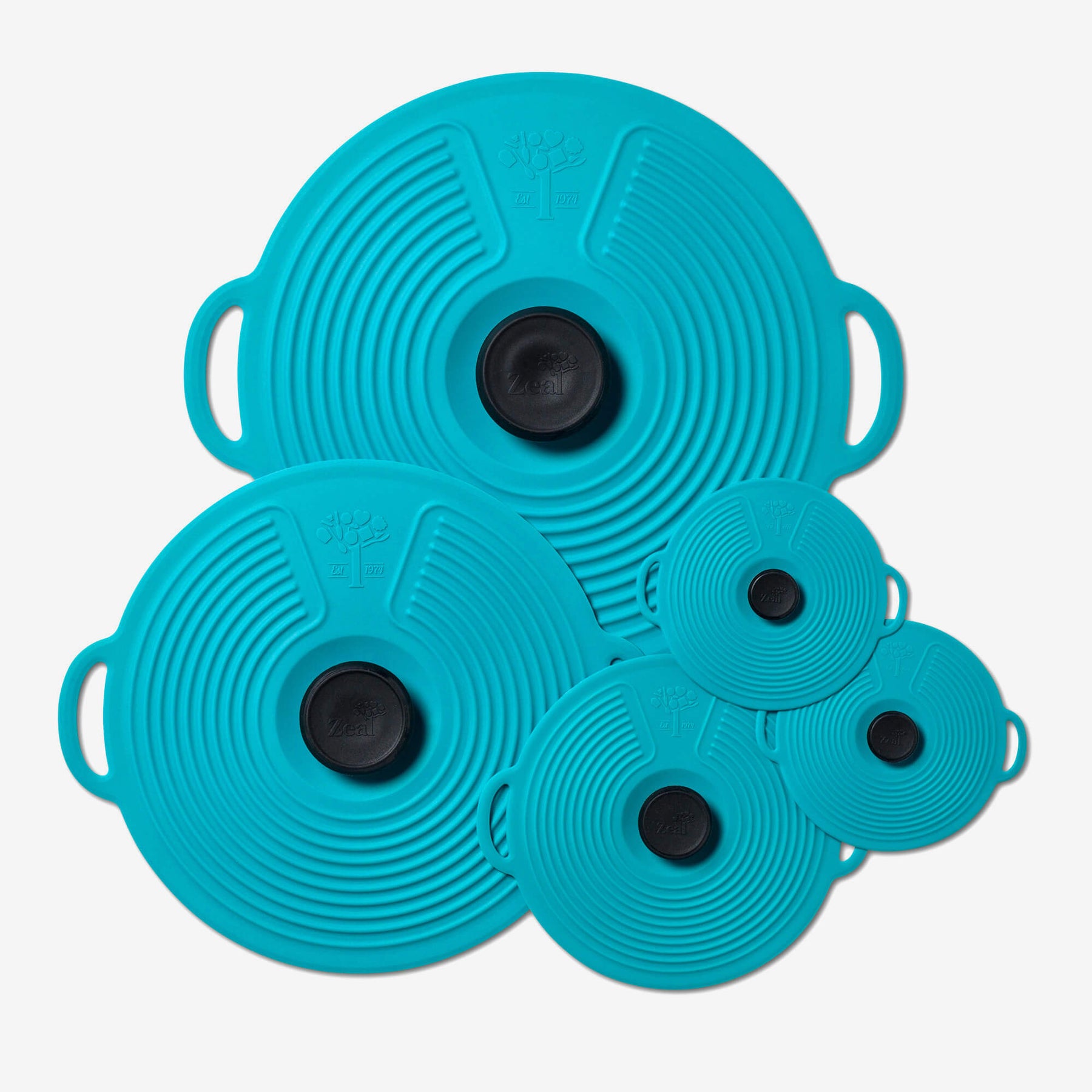 Classic Self Sealing Silicone Lids, Set of 5