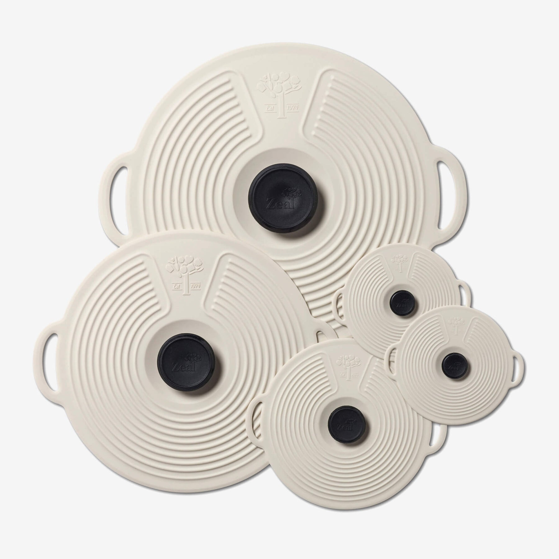 Classic Self Sealing Silicone Lids, Set of 5