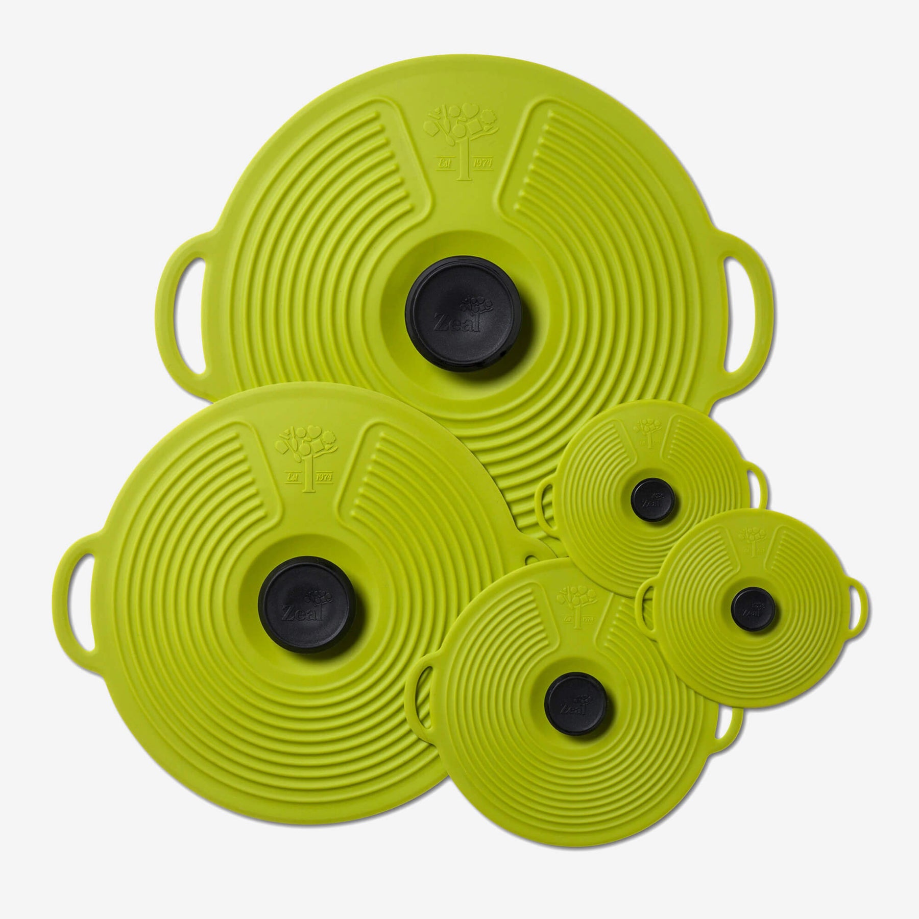 Classic Self Sealing Silicone Lids, Set of 5