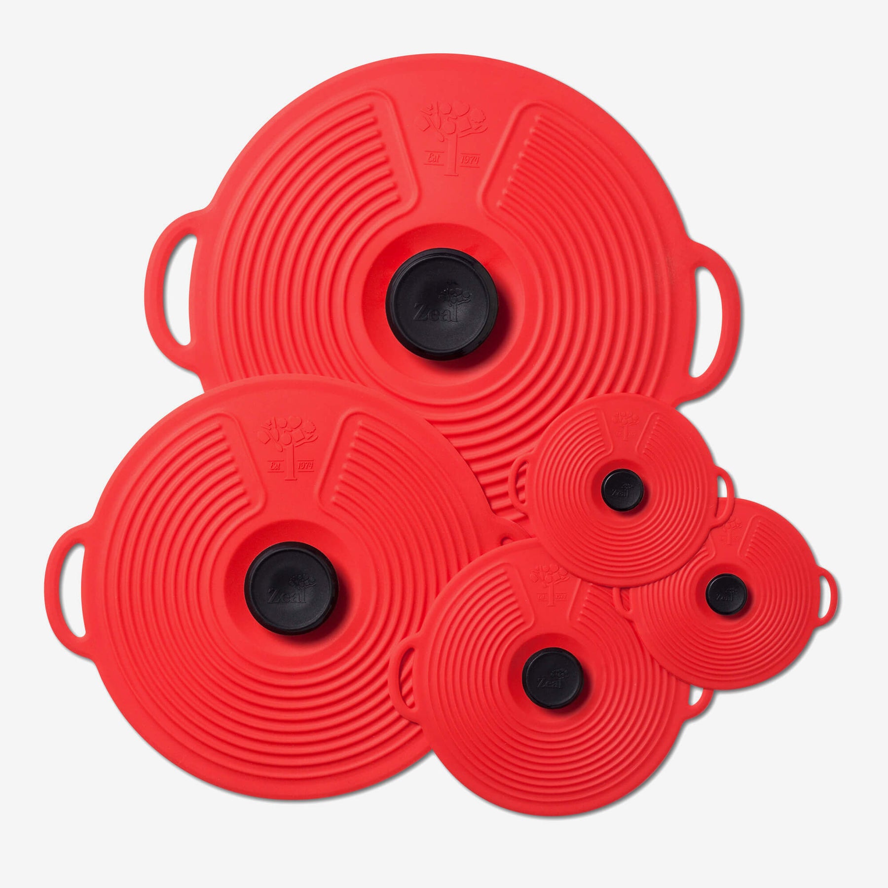 Classic Self Sealing Silicone Lids, Set of 5