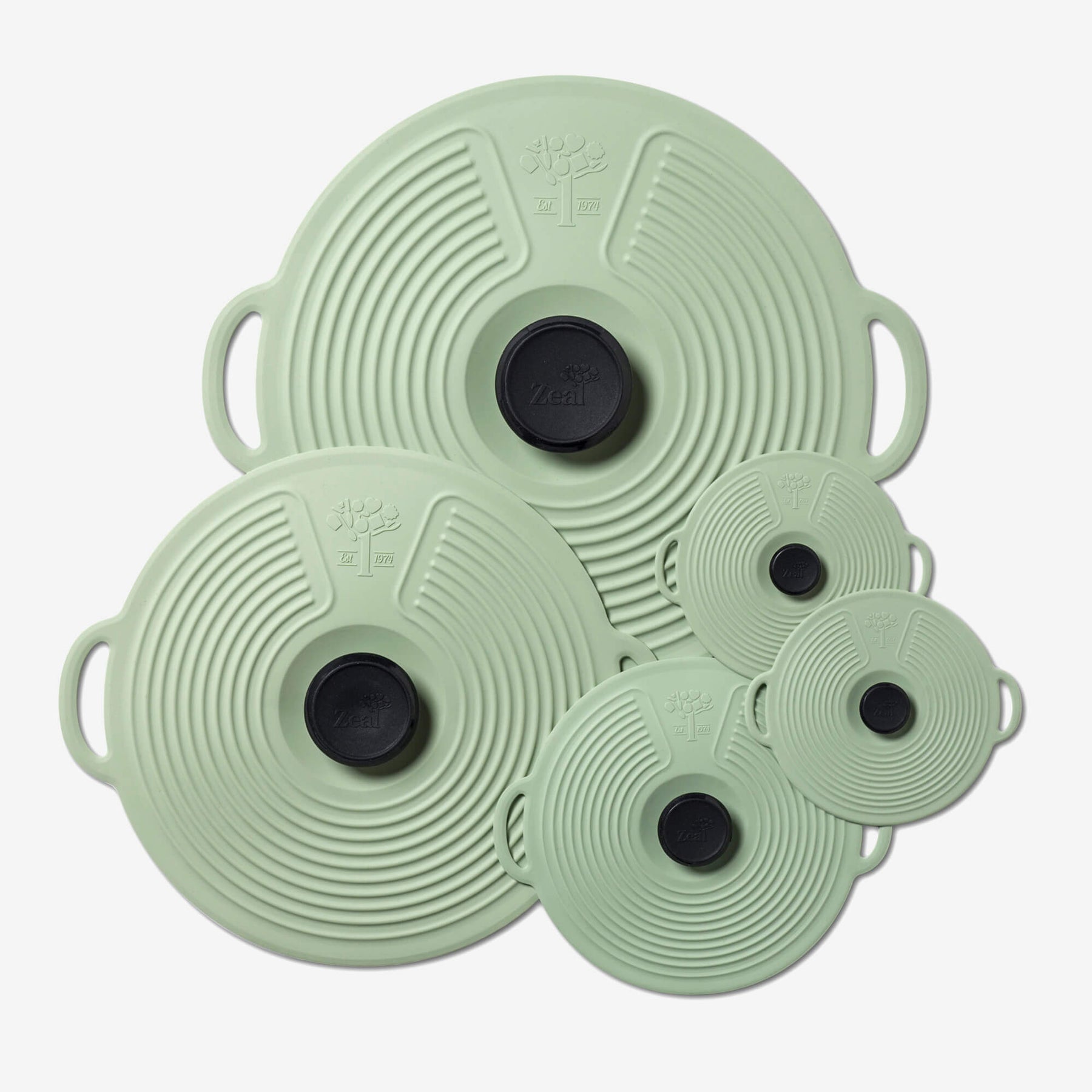 Classic Self Sealing Silicone Lids, Set of 5