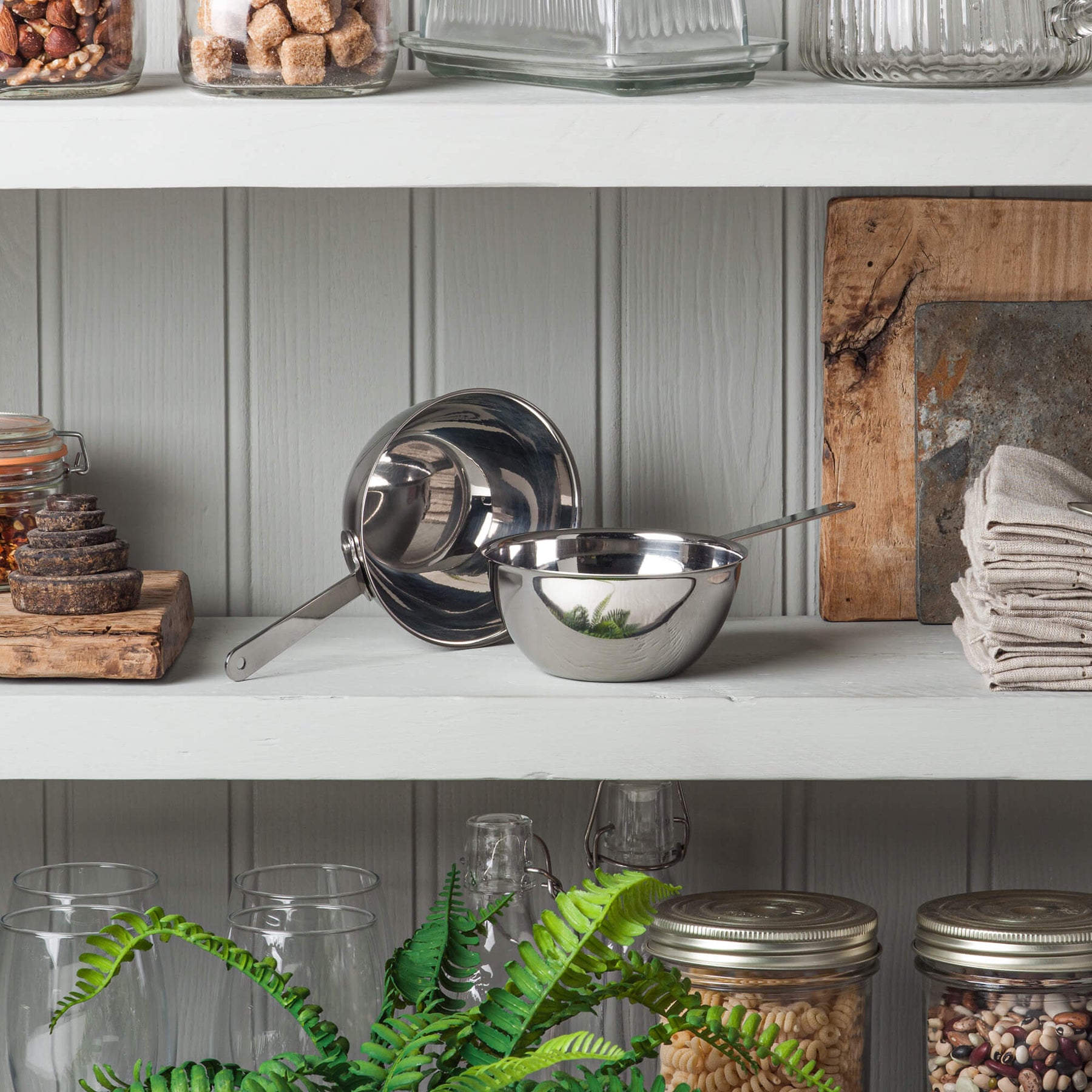Mini Stainless Steel Wok, 11cm, Set of 2