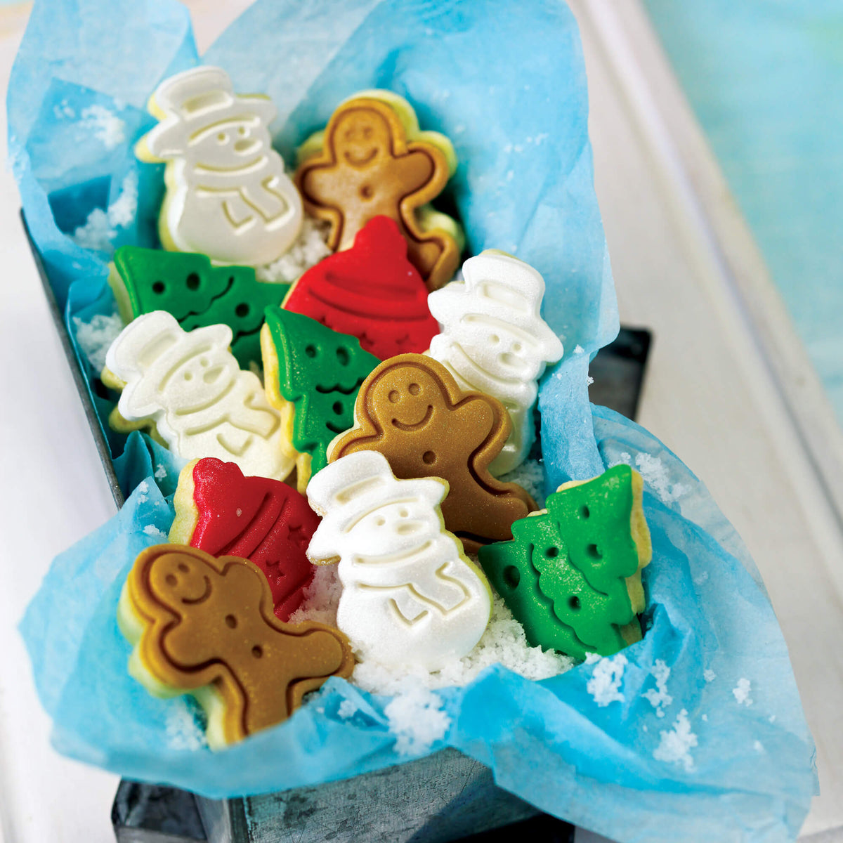 Christmas Cookie Cutters, Set of 4