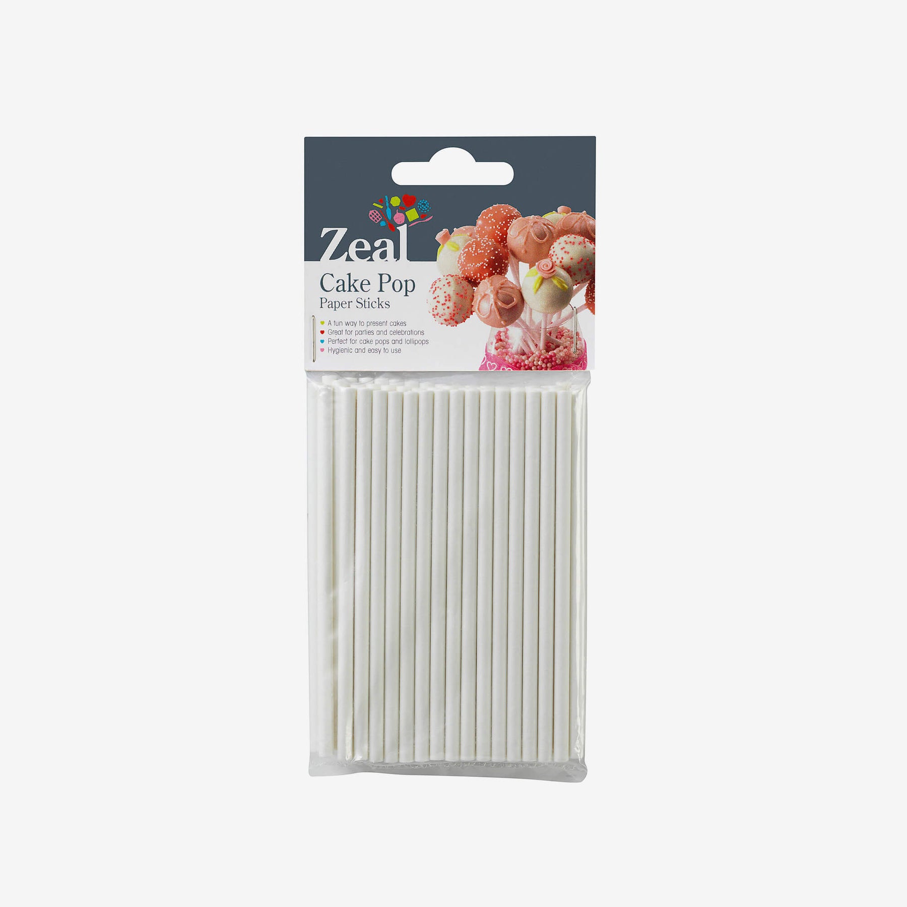 Cake Pop Sticks, Pack of 50, 10cm