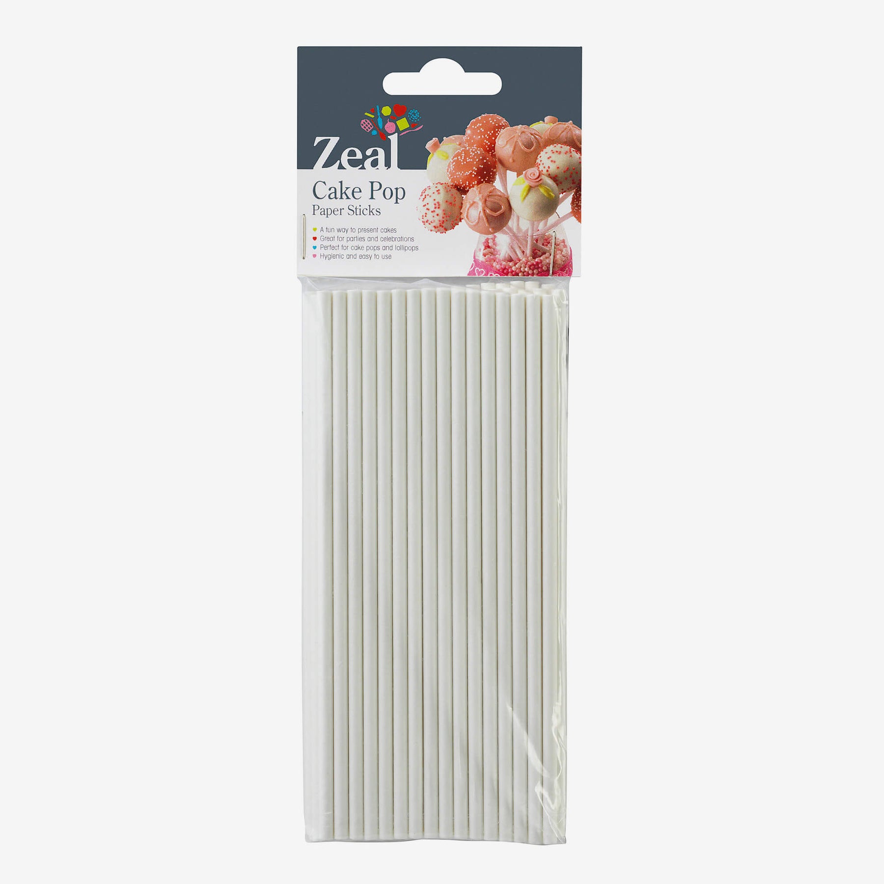Cake Pop Sticks Pack of 50, 15cm