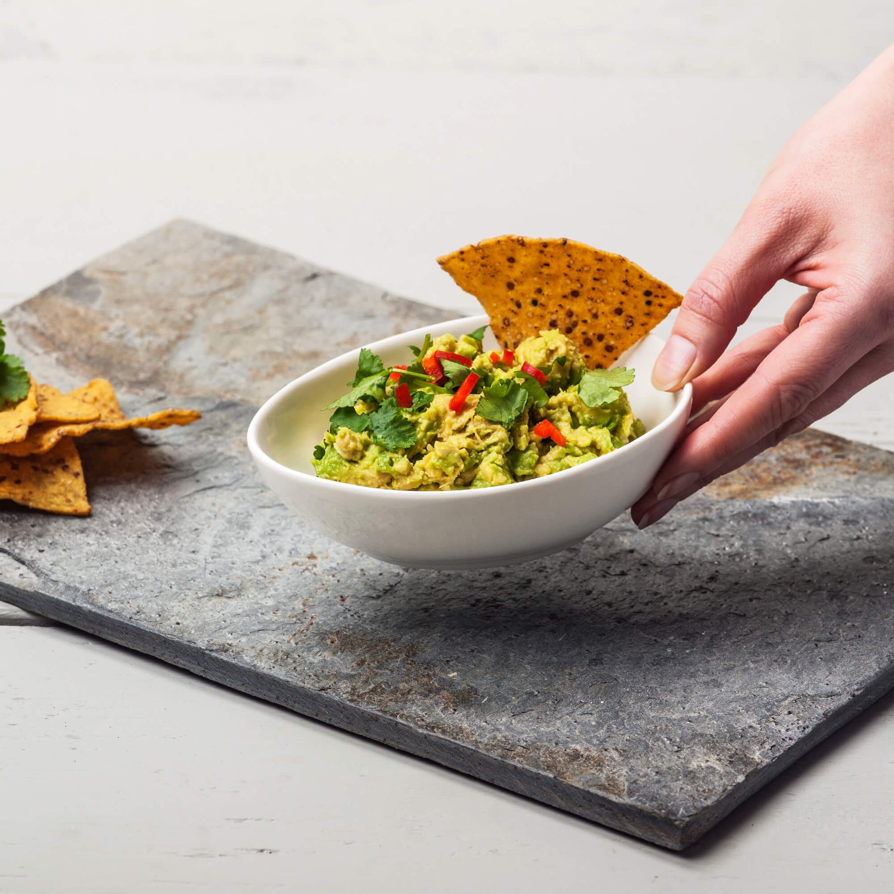 Porcelain Avocado Dish