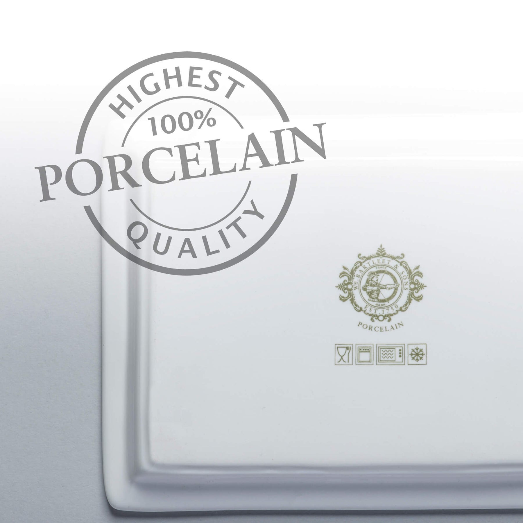 Porcelain Traditional Butter Plate with Lid