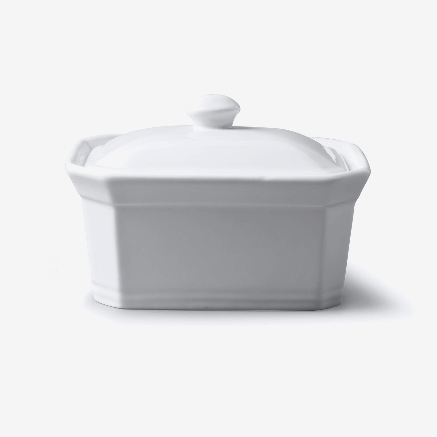 Porcelain Terrine/Butter Dish with Lid