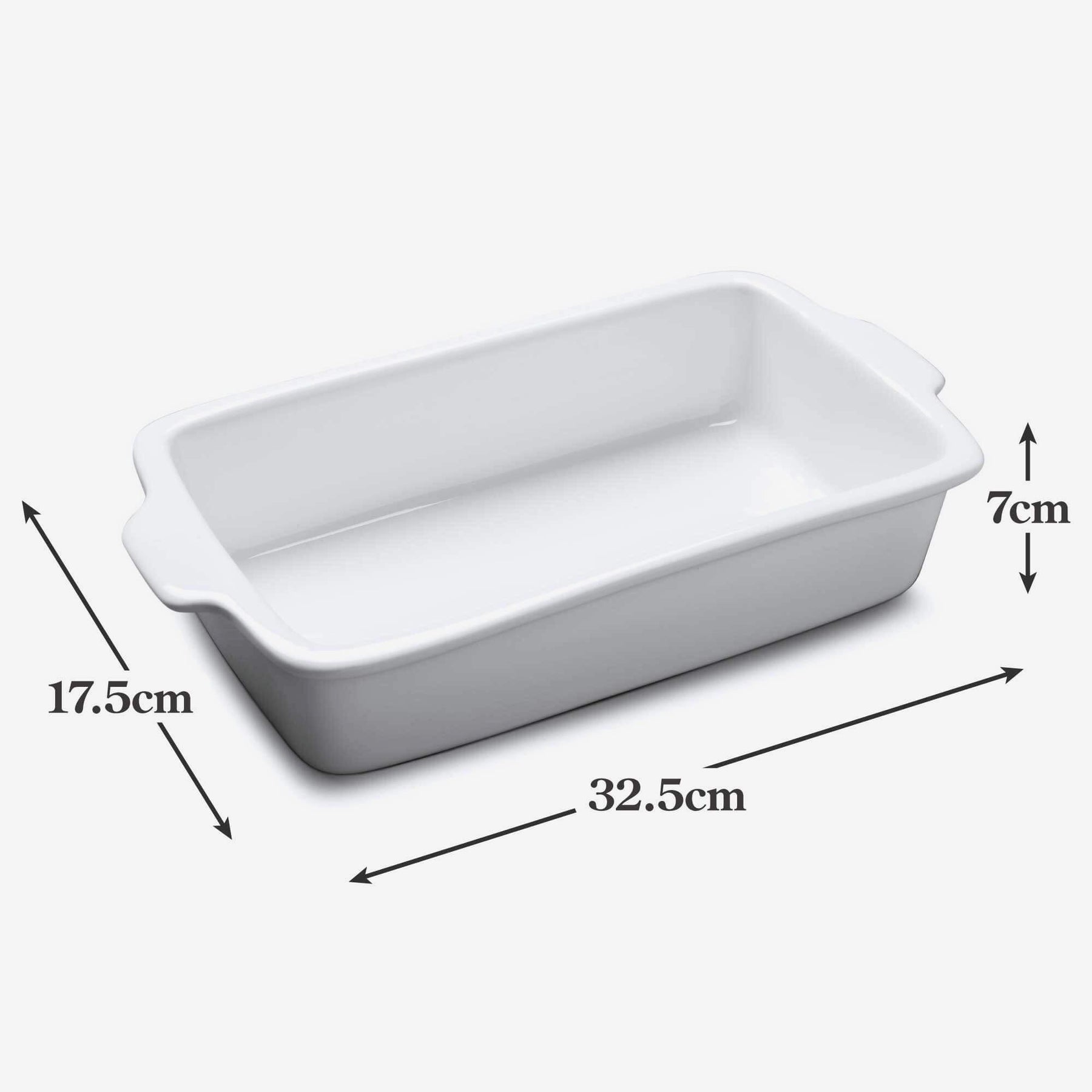 Porcelain Rectangular Baking Dish