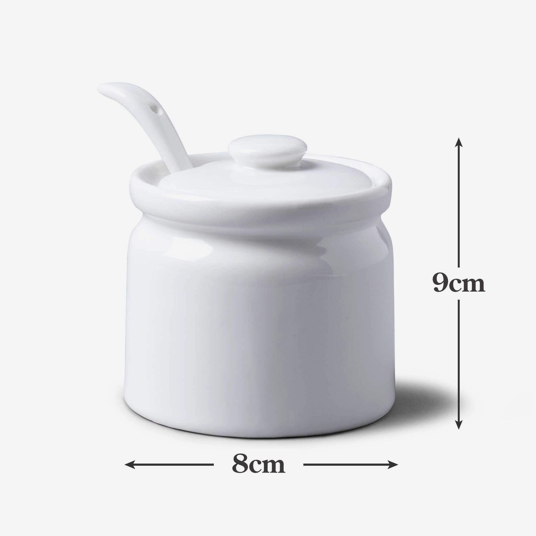 Porcelain Sugar/Jam/Mustard Pot